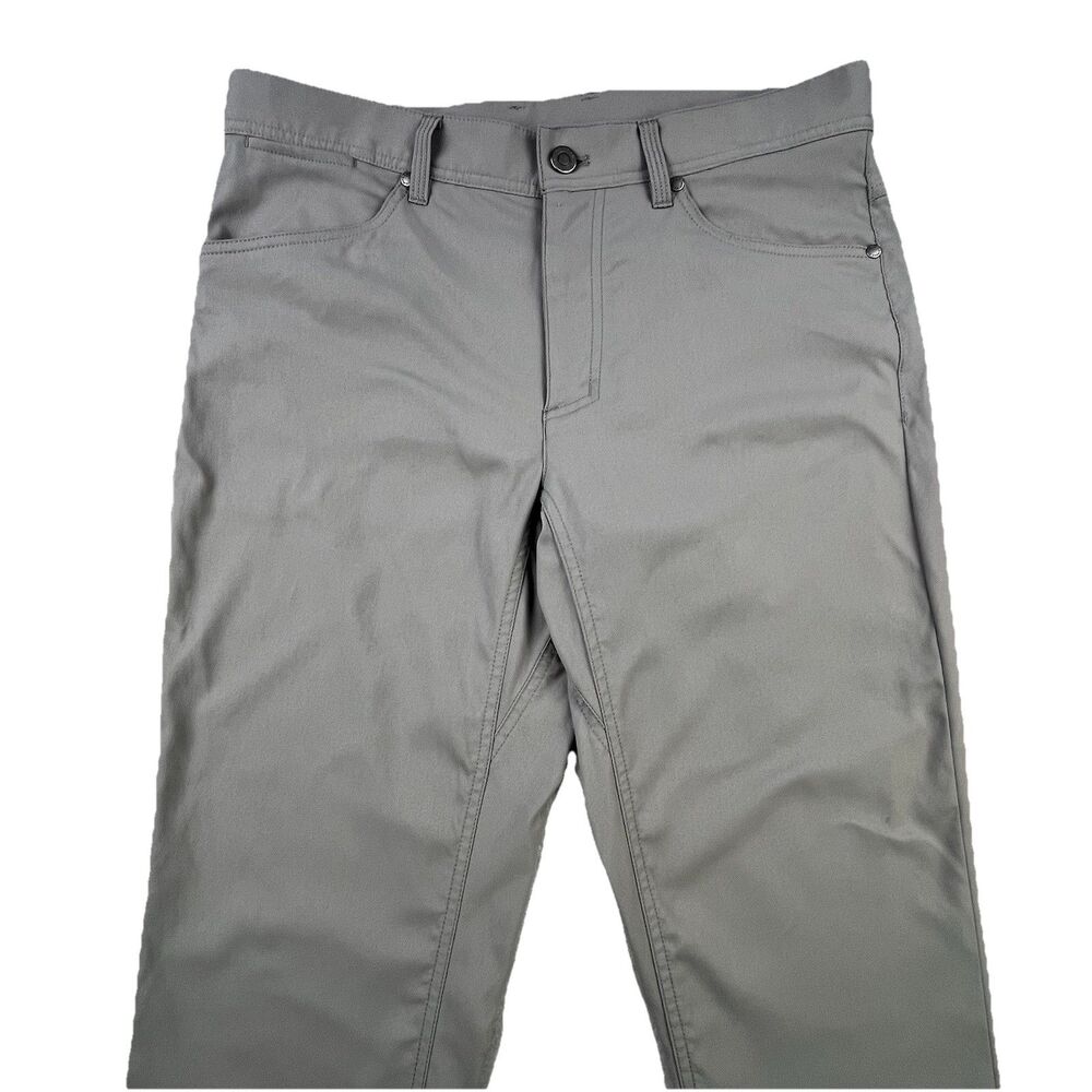 LL Bean Venture Pants Mens 32x32 Fits 32x30 Gray Performance Stretch Hiking